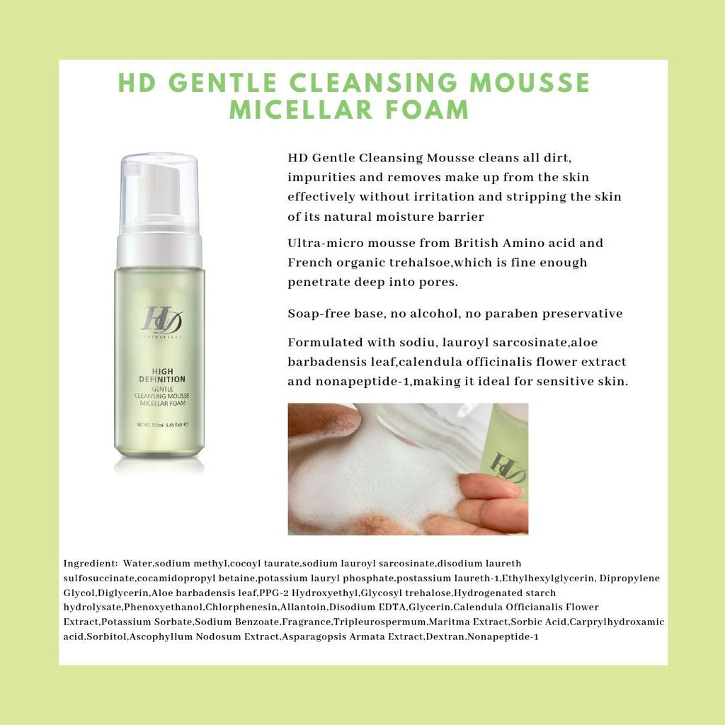 Gentle Cleansing Mousse Micellar Foam